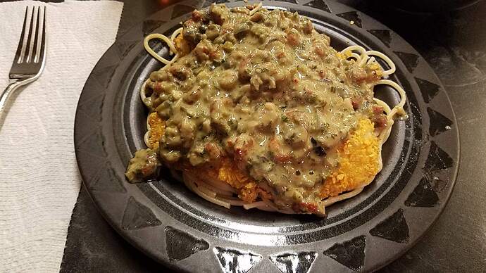 Creamed Crawfish Covered Crappie 24